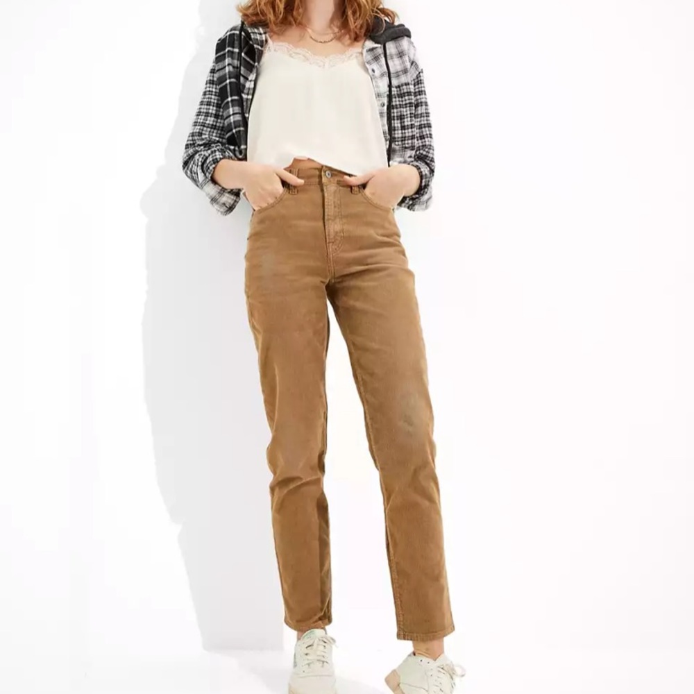 AE Corduroy Mom Pants